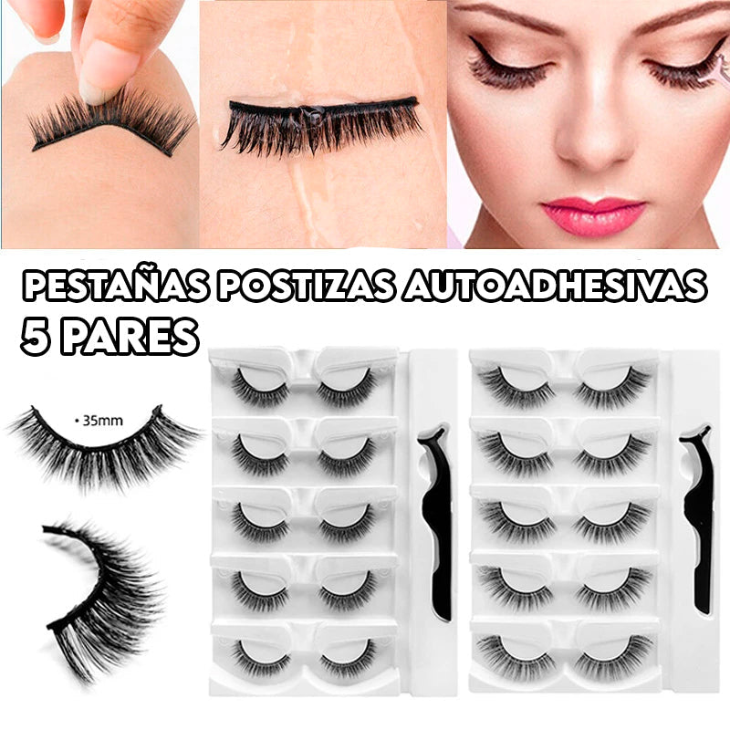 Pestañas Adhesivas Reutilizables !OFERTA 5 x 1!