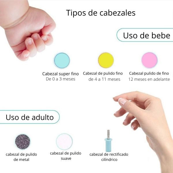 NailTrimmer™ - Limador electrico para bebe