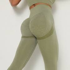 Leggins Mujer Push Up verde  L/XL