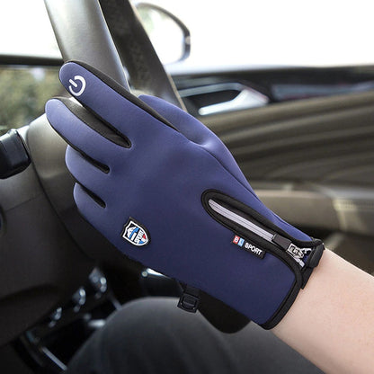 Guantes Para Moto Ciclismo Dedo Touch Protección Invierno