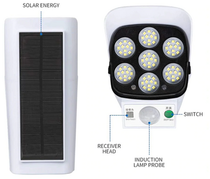 Reflector Solar LED Tipo Camara ⚡ OFERTA FLASH DEL DÍA ⚡