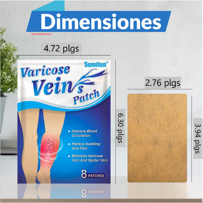 Parche para Venas Varicosas ( PACK 12 UNIDADES )