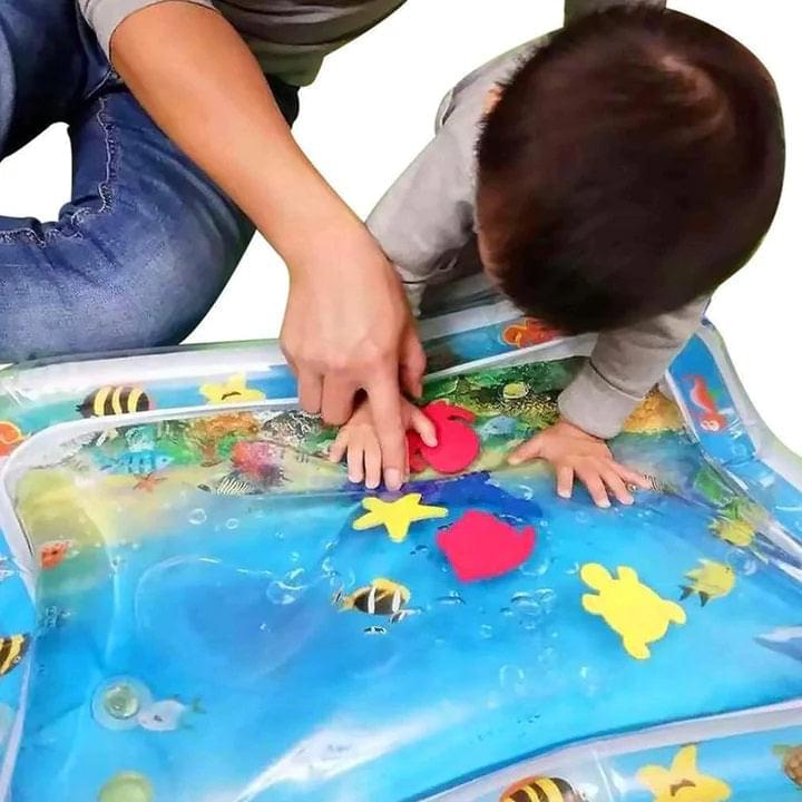 Alfombra Con Agua De Estimulación Juegos Para Niños Y Niñas