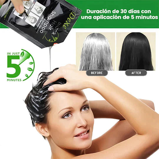 Shampoo Pinta Canas Negro Envío Gratis